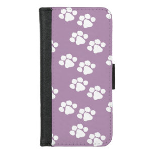 Pets Paw Prints iPhone 8/7 Wallet Case