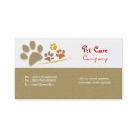 pets Pet Care business card pets Pet Care business card