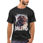 Pet's Simple Modern Cool Grunge Name and Photo