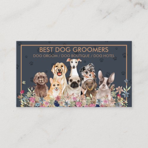 PetSitter dog veterinary Business Card