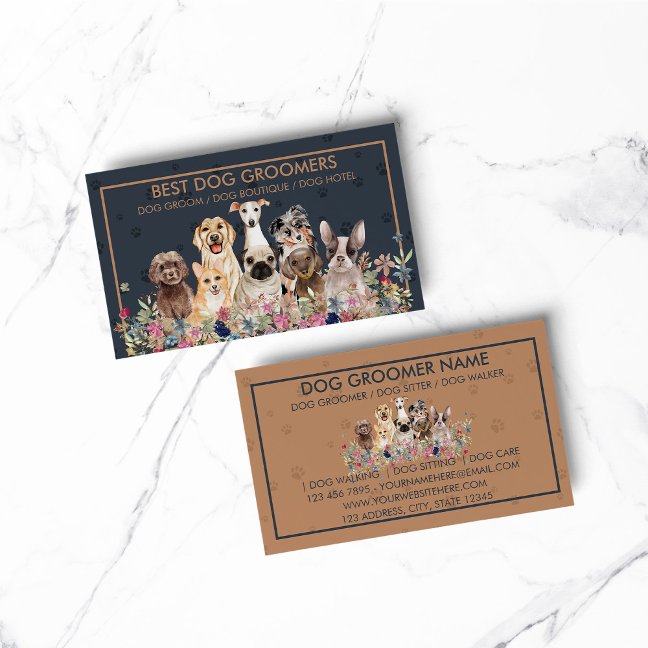 PetSitter dog veterinary Business Card