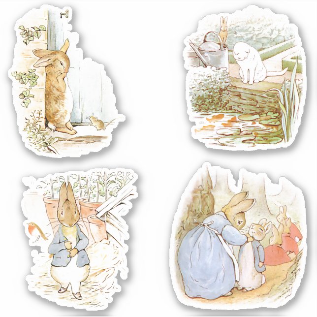 Petter Rabbit set sticker (Front)