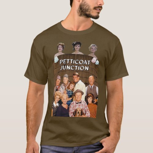 Petticoat Junction Curves and Retro Cast Tribute  T_Shirt
