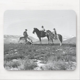 Petting Antelopes. Mouse Pad