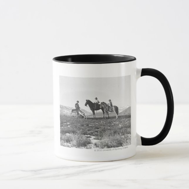 Petting Antelopes. Mug (Right)