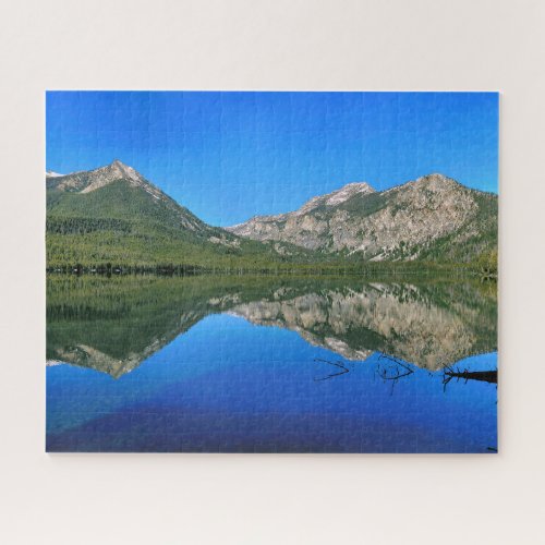 Pettit Lake Reflections of the Sawtooths 520 piece Jigsaw Puzzle