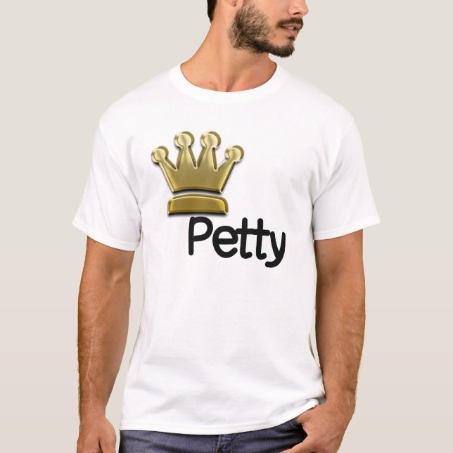 Petty King-White T-Shirt (Front)