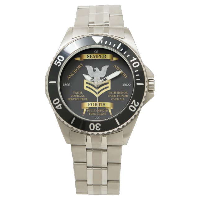 PETTY OFFICER FIRST CLASS WATCH (Front)