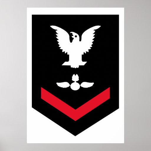 Petty officer third class ao poster zazzle