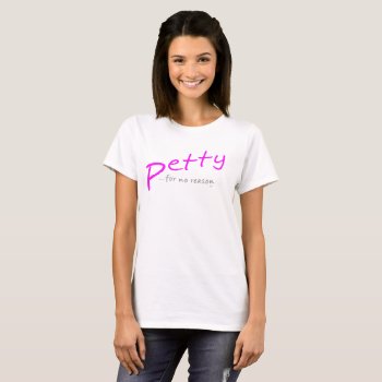 Petty Slant Tshirt Pink by G7_AutoSwag at Zazzle