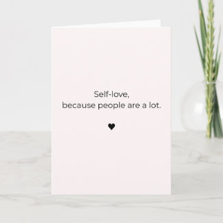 Petty Valentine - People Are A Lot  Card