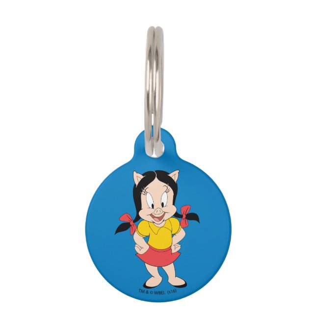 Petunia | Classic Petunia Pet Tag (Front)