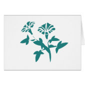 Petunia Flower Stylized (Front Horizontal)