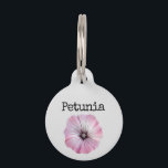 Petunia Pet ID Tag<br><div class="desc">Petunia</div>