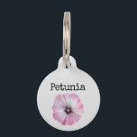 Petunia Pet ID Tag<br><div class="desc">Petunia</div>
