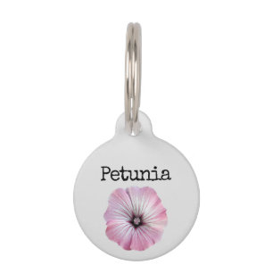 Petunia Pet ID Tag