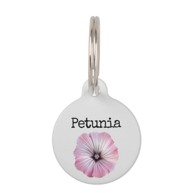 Petunia Pet ID Tag