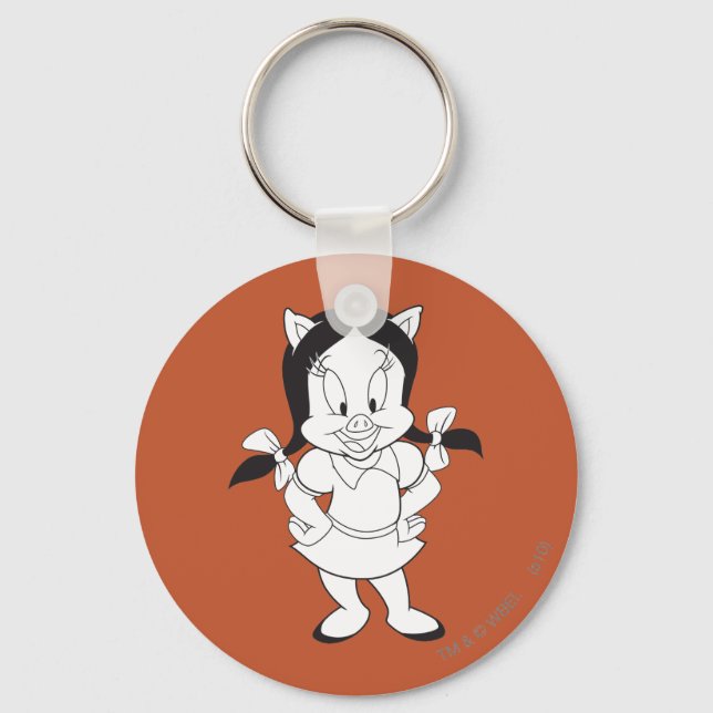 Petunia Posing Keychain (Front)