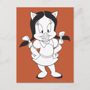 Petunia Posing Postcard