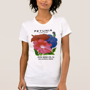 Petunia Vintage Seed Packet T-Shirt