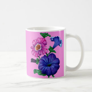 petunias coffee mug