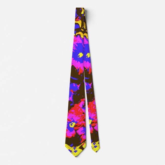 PETUNIAS NECK TIE (Front)