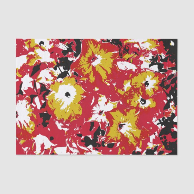 PETUNIAS TISSUE PAPER (Front)