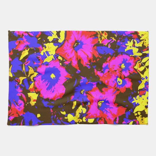 PETUNIAS TOWEL (Horizontal)