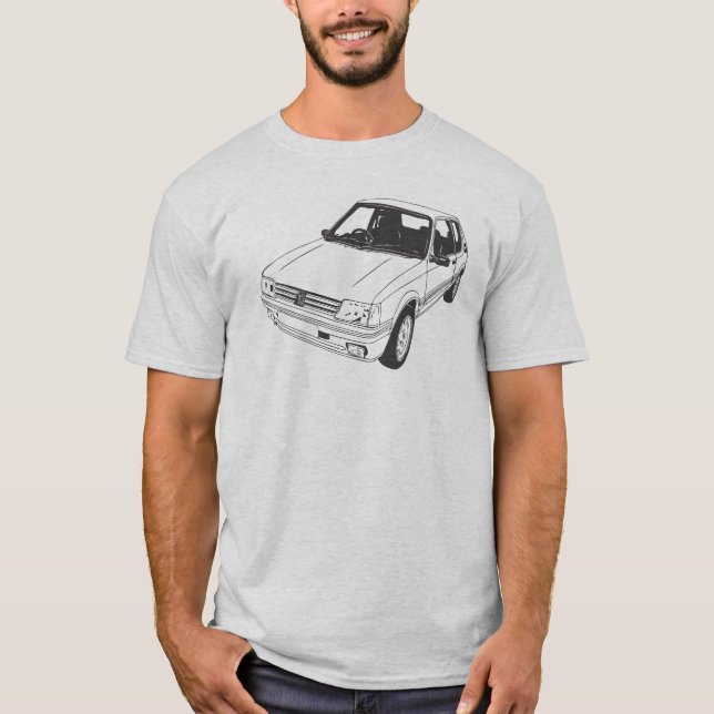 Peugeot 205 GTi t-shirt (Front)
