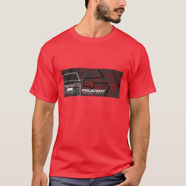 Peugeot 205 GTI T-shirt (Front)
