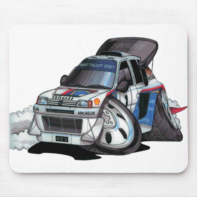 Peugeot 205 Turbo 16 Mouse Pad (Front)