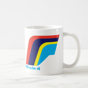 Peugeot 205 Turbo Rally Car Symbol Coffee Mug