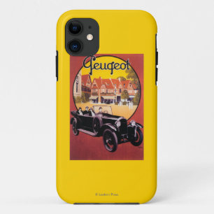 Peugeot Automobile Promotional Poster iPhone 11 Case