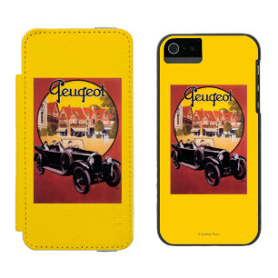 Peugeot Automobile Promotional Poster Wallet Case For iPhone SE/5/5s