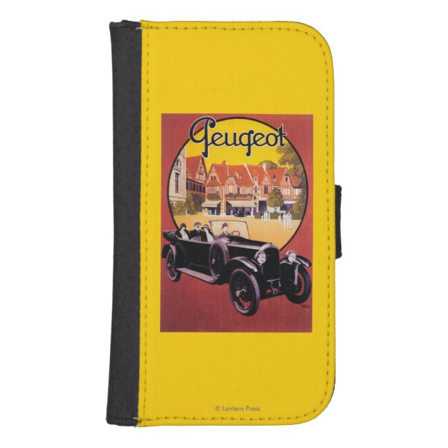 Peugeot Automobile Promotional Poster Samsung Galaxy Wallet Case (Front)