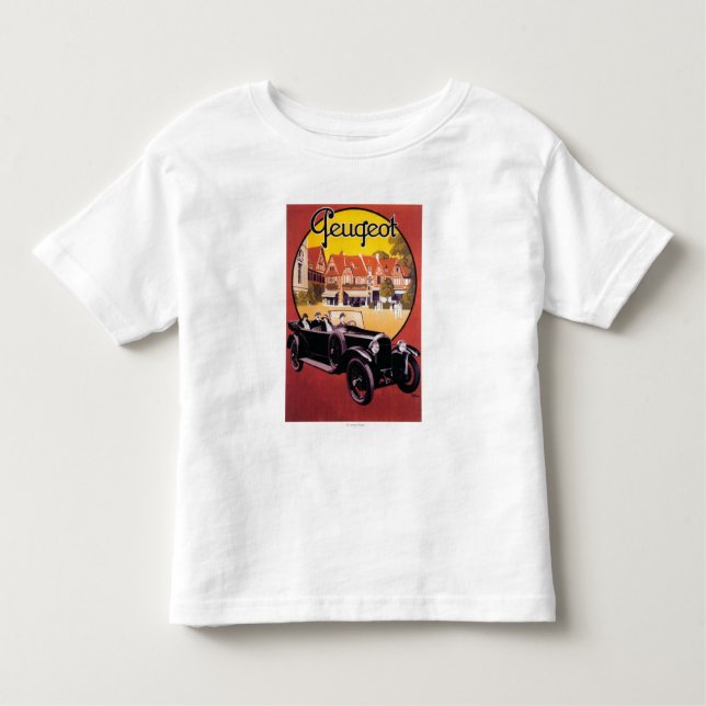 Peugeot Automobile Promotional Poster Toddler T-shirt (Front)