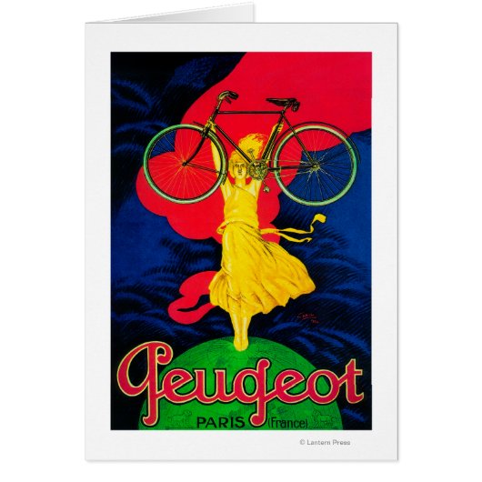 Peugeot Bicycle Vintage PosterEurope (Front)