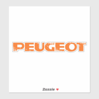 Peugeot classic sticker