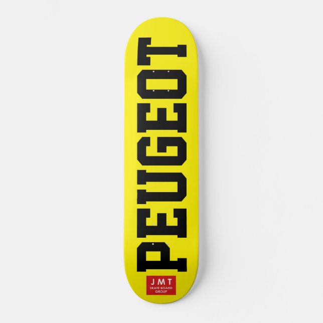 PEUGEOT SKATEBOARDS JMT SKEBOARDS (Front)