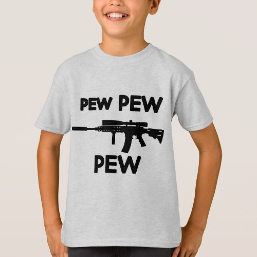 Pew pew gun T_Shirt