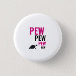 Pew Pew Tortoise Badge Button