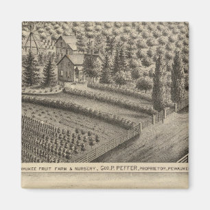 Pewaukee Fruit Farm & Nursery Magnet