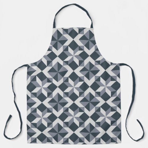 Pewter and Platinum All Hallows Patchwork Pattern Apron