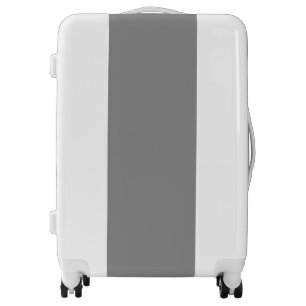 Pewter Grey Solid Color Classic Elegant Luggage