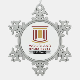 Pewter Snowflake 125th Anniversary Ornament