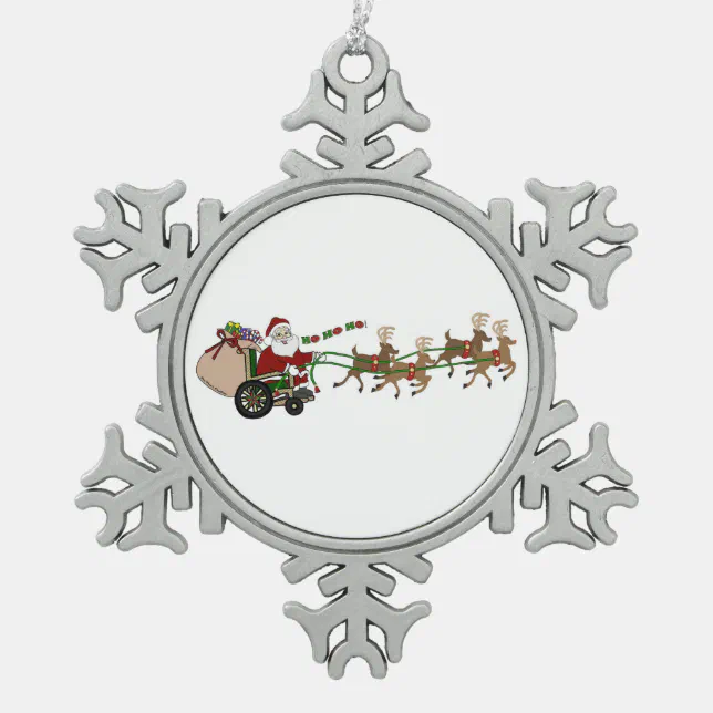 Pewter Snowflake Ornament