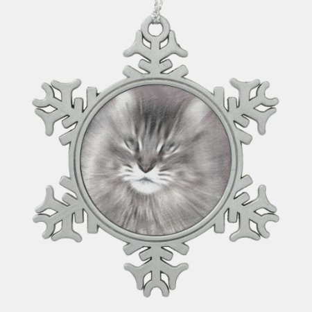 Pewter Snowflake Ornaments