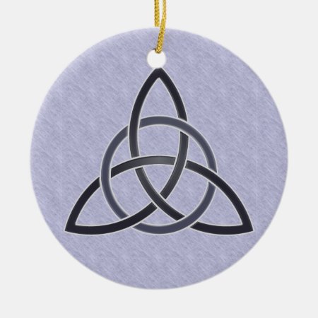 Pewter Trinity Knot Ornament