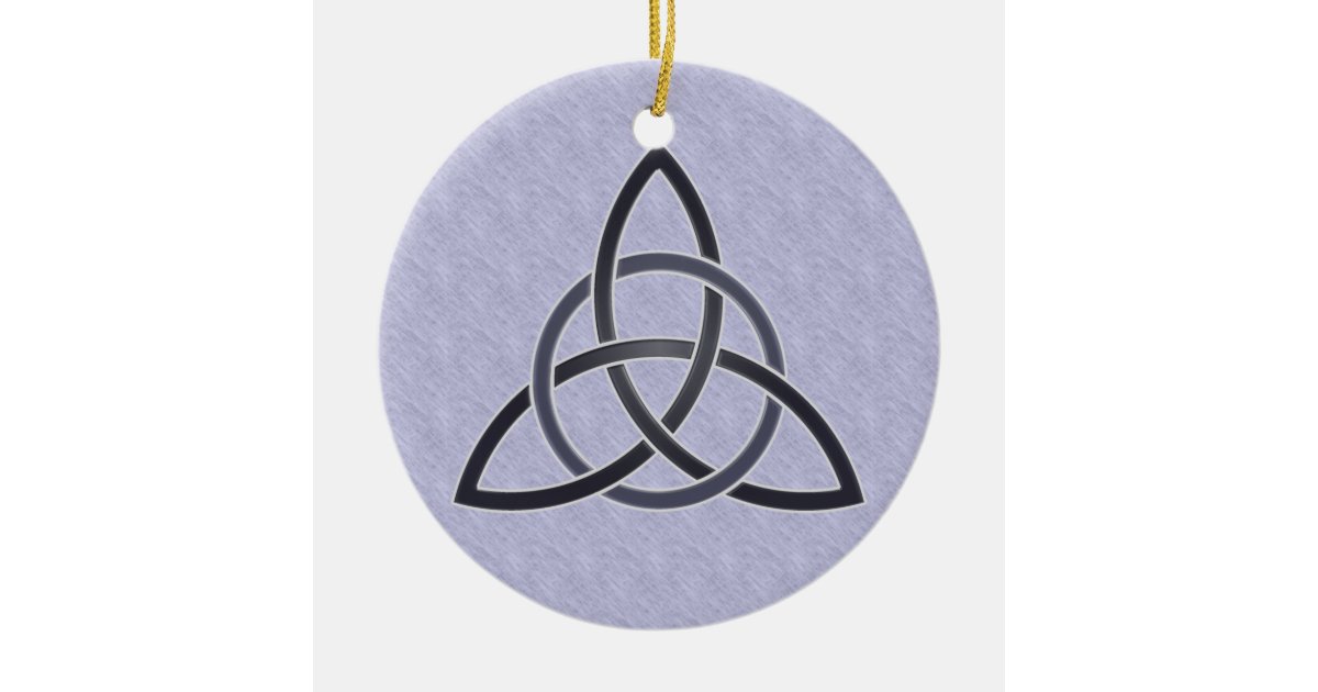 Pewter Trinity Knot Ornament Zazzle