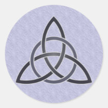 Pewter Trinity Knot Stickers